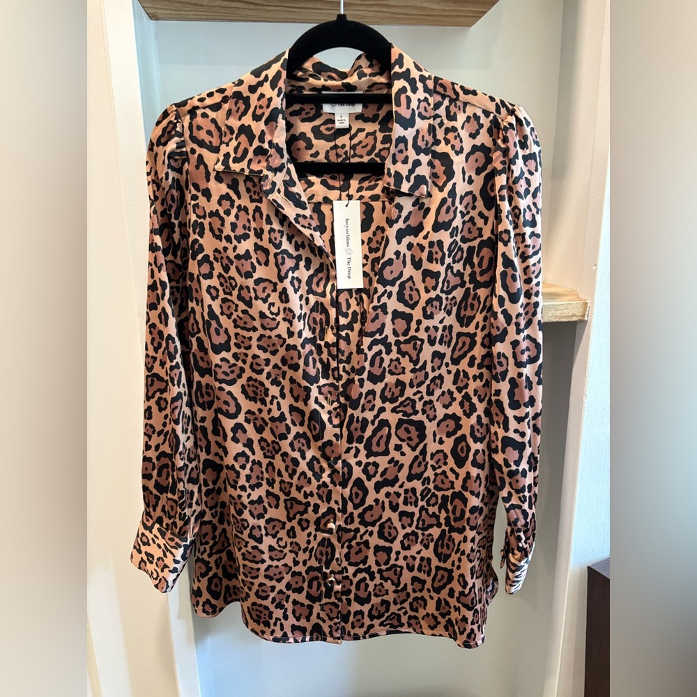 Small Amazon Leopard Long Sleeve Top